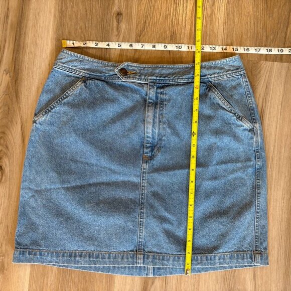 Women's Liz Claiborne Vintage Denim Skirt - Picture 5 of 6